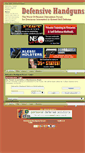 Mobile Screenshot of defensivehandguns.com